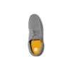 3-dziurkowe obuwie oxford z wąskim krojem i koturnem „Medium Grey Suede”