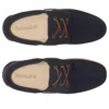 3-Eye Lug Boat „Dark Blue Suede”