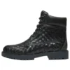 6-calowe botki premium „Woven Dark Green”