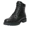 6-calowe botki premium „Woven Dark Green”