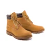 6-calowe wodoodporne buty z podwójnym kołnierzem „Pszeniczny Nubuck”