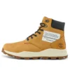 6-Inch Boot Brooklyn Side Zip „Pszeniczny Nubuck with Black Padded Collar”