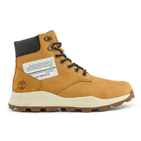 6-Inch Boot Brooklyn Side Zip „Pszeniczny Nubuck with Black Padded Collar”
