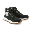 6-Inch Boot Brooklyn Side Zip Wide Fit „Czarny nubuk z zielonym wyściełanym kołnierzem”