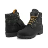 6-Inch Boot „Czarny nubuk z kamuflażem”