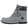 6-Inch Boot Heritage „Średni szary z kwiatowym wzorem”