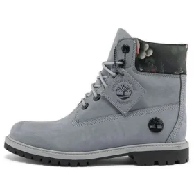 6-Inch Boot Heritage „Średni szary z kwiatowym wzorem”