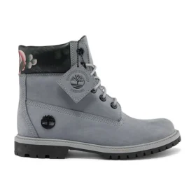 6-Inch Boot Heritage „Średni szary z kwiatowym wzorem”