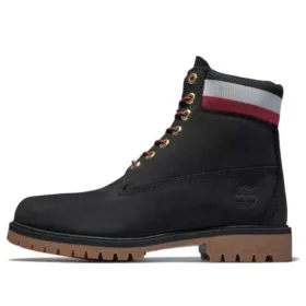 6-Inch Boot Heritage z podeszwą typu cupsole „Czarny nubuk z czerwienią”