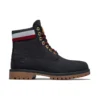 6-Inch Boot Heritage z podeszwą typu cupsole „Czarny nubuk z czerwienią”