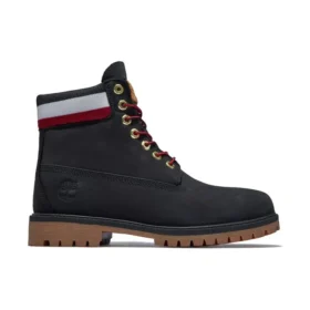 6-Inch Boot Heritage z podeszwą typu cupsole „Czarny nubuk z czerwienią”