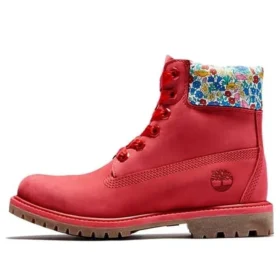 6-Inch Boot „Red” wykonane z tkanin Liberty