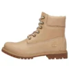 6-Inch Boot „Średni beż, skóra licowa”