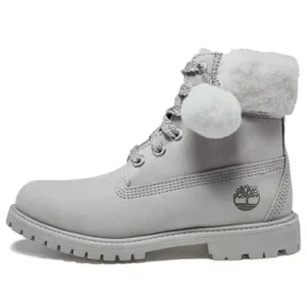 6-Inch Boot z owczej skóry „Beige”