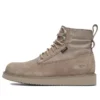6-Inch Boot z Vibramem ze skóry i tkaniny „Taupe”