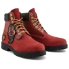 6-Inch Boot z wodoodporną podszewką „Dark Red Nubuck”