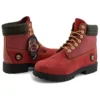 6-Inch Boot z wodoodporną podszewką „Dark Red Nubuck”