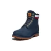 6-Inch Botki Heritage z podeszwą typu cupsole „Navy Nubuck with Red”