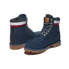 6-Inch Botki Heritage z podeszwą typu cupsole „Navy Nubuck with Red”