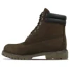 6-Inch Botki z podwójnym kołnierzem „Dark Chocolate Nubuck”