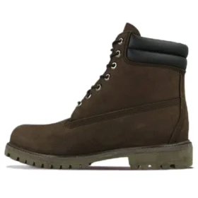 6-Inch Botki z podwójnym kołnierzem „Dark Chocolate Nubuck”