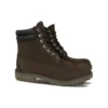 6-Inch Botki z podwójnym kołnierzem „Dark Chocolate Nubuck”