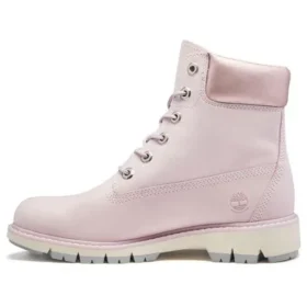 6-Inch Premium Botki „Light Pink Metallic Collar”