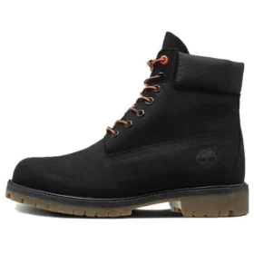 6-Inch Premium Botki o szerokim kroju „Czarny Nubuck” 6-Inch Premium Botki o szerokim kroju „Czarny Nubuck”