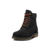 6-Inch Premium Botki o szerokim kroju „Czarny Nubuck”