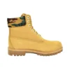 6-Inch Premium Botki „Pszeniczny Nubuck with Camouflage Collar”