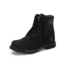 6-Inch Premium botki z czerwoną metką „Czarny Nubuck”