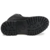 6-Inch Premium botki z czerwoną metką „Czarny Nubuck”