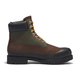 6-Inch Premium Botki z gumowym noskiem „Brązowy” 6-Inch Premium Botki z gumowym noskiem „Brązowy”