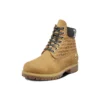 6-Inch Premium botki z szerokim krojem i logo „Pszeniczny Nubuck”