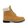 6-Inch Premium botki z wysokiej jakości owczej skóry „Pszeniczny Nubuck”