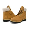 6-Inch Premium botki z wysokiej jakości owczej skóry „Pszeniczny Nubuck”