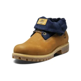 6-Inch Premium botki z zawijaną cholewką „Pszeniczny Navy” 6-Inch Premium botki z zawijaną cholewką „Pszeniczny Navy”