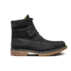 6-Inch Premium Perforated Botki „Czarny Nubuck”