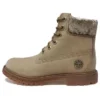 6-Inch Premium Waterproof Boot „Beige Nubuck Velvet”
