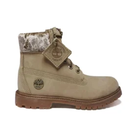 6-Inch Premium Waterproof Boot „Beige Nubuck Velvet”