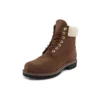 6-Inch Premium Waterproof Boot „Brązowy i Fleece Collar”