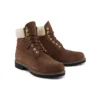 6-Inch Premium Waterproof Boot „Brązowy i Fleece Collar”