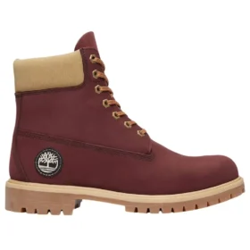6-Inch Premium Waterproof Boot „Burgundy Beige Nubuck”