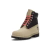 6-Inch Premium Waterproof Boot „Czarna skóra regeneracyjna i brązowa”