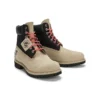 6-Inch Premium Waterproof Boot „Czarna skóra regeneracyjna i brązowa”