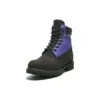 6-Inch Premium Waterproof Boot „Czarny nubuk z fioletem”