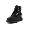 6-Inch Premium Waterproof Boot „Czarny nubuk ze srebrnym logo”