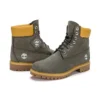 6-Inch Premium Waterproof Boot „Dark Green Nubuck”