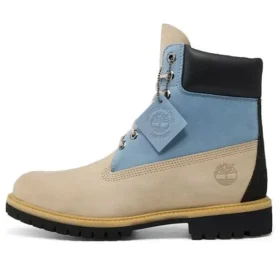 6-Inch Premium Waterproof Boot „Light Beige Blue”