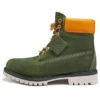 6-Inch Premium Waterproof Boot „Olive Green Orange”
